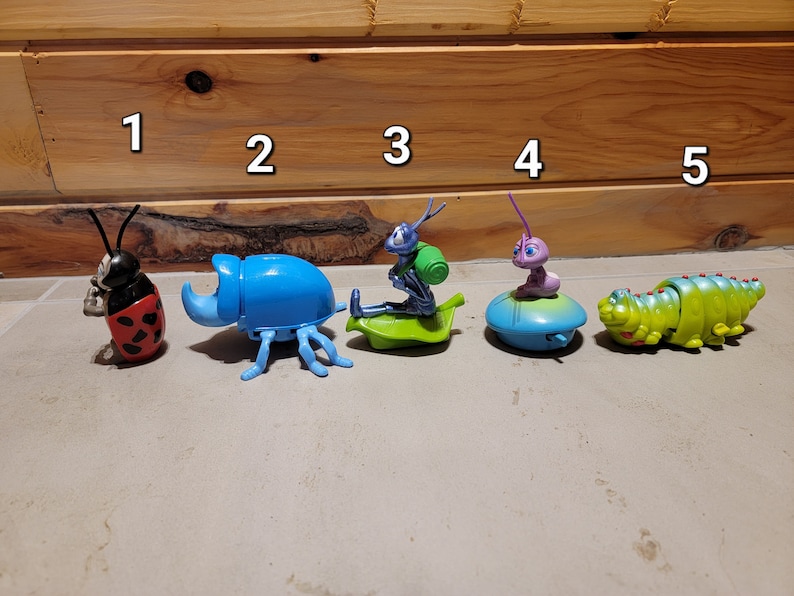 Mcdonalds Happy Meal Toy 1998 Walt Disney Bugs Life Single Toys Francis ...