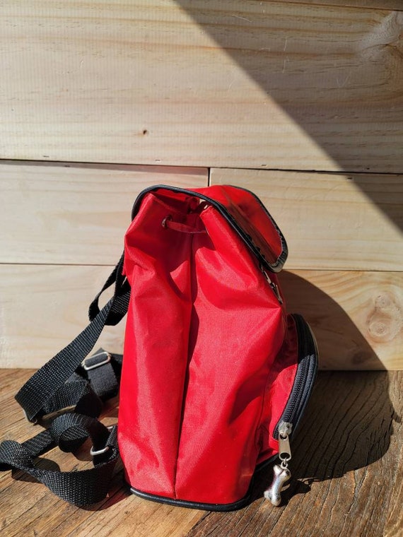 Backpack Vintage 101 Dalmatian Disney Red - Etsy display picture 2