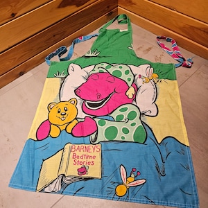 Barney DIY Vintage Apron for Children