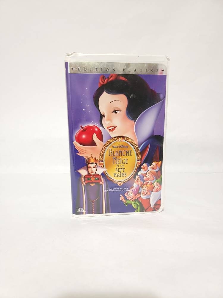 Snow White and the Seven French VHS Dwarfs Platinum Edition