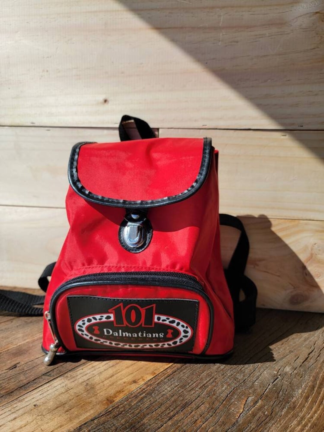 Vintage Rare 101 Dalmatians Backpack By Wiz Too | Official Walt Disney Company Vintage Rare 101 Dalmatians Backpack By Wiz Too | Official  main image 3