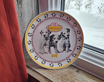 101 Dalmatians Vintage Disney Melamine Plate