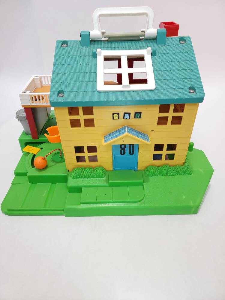 Fisher Price House 2551 Neighborhood Little People Vintage Etsy