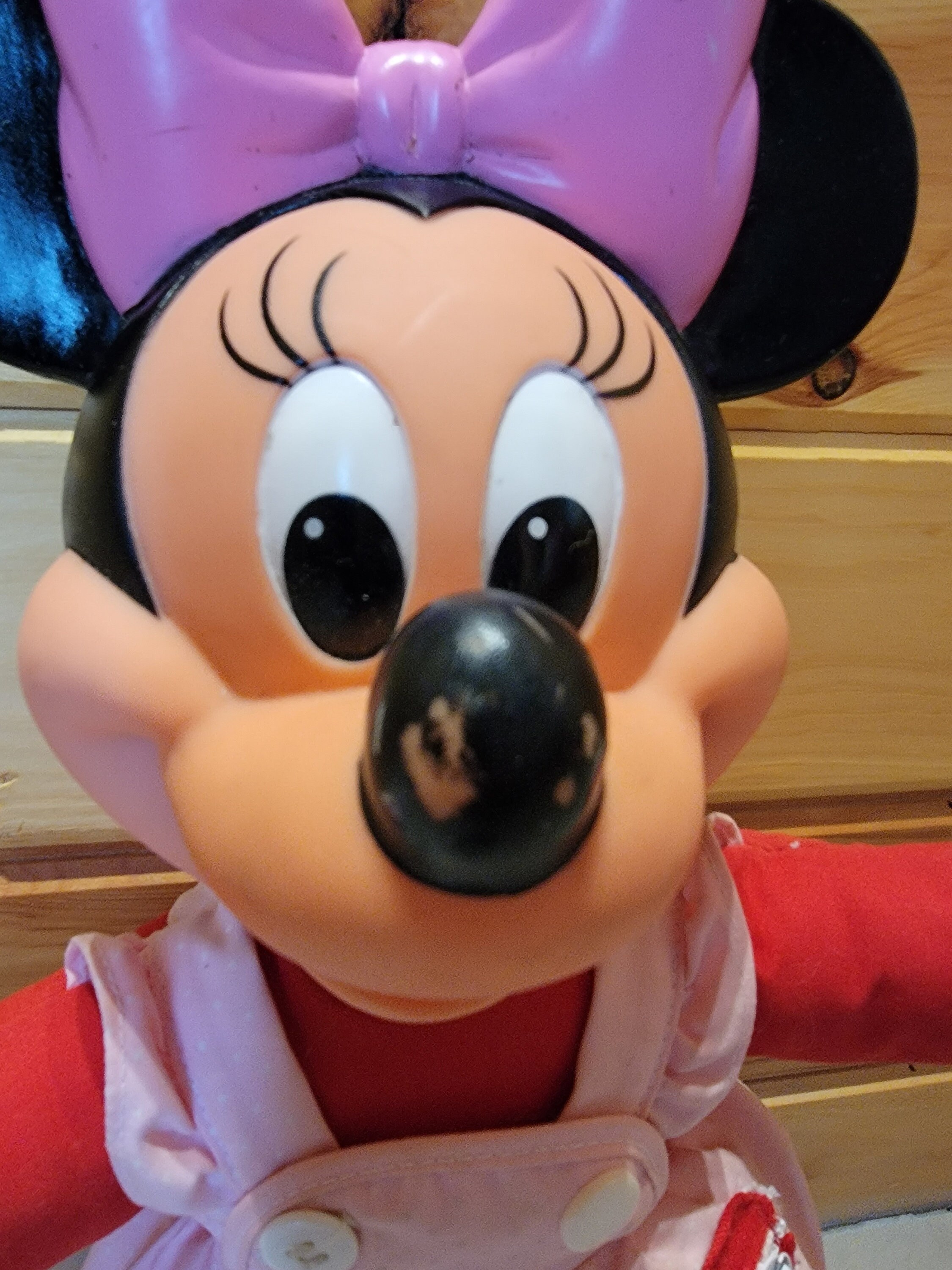 RARE Disney Store Paris Minnie Mouse Plush French