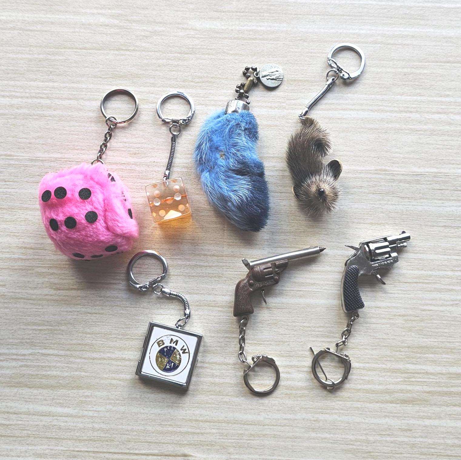 Vintage Rabbits Foot Keychain - Etsy Canada