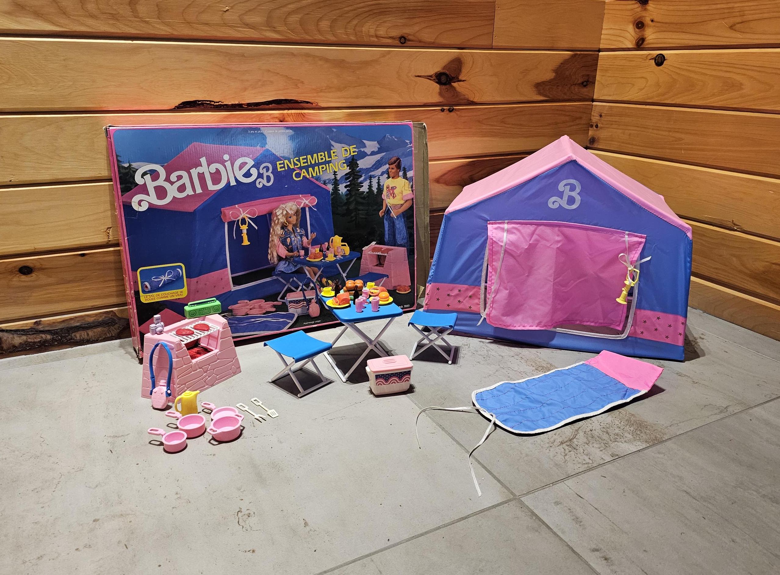 Barbie Vintage Camping Set With Mattel Box - Complete 7223 - Etsy