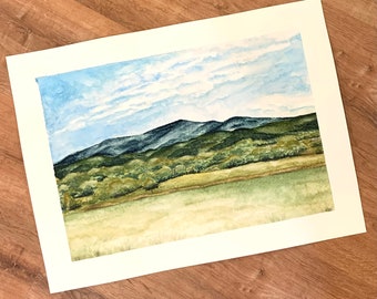 Custom Watercolor Landscapes and Scenes