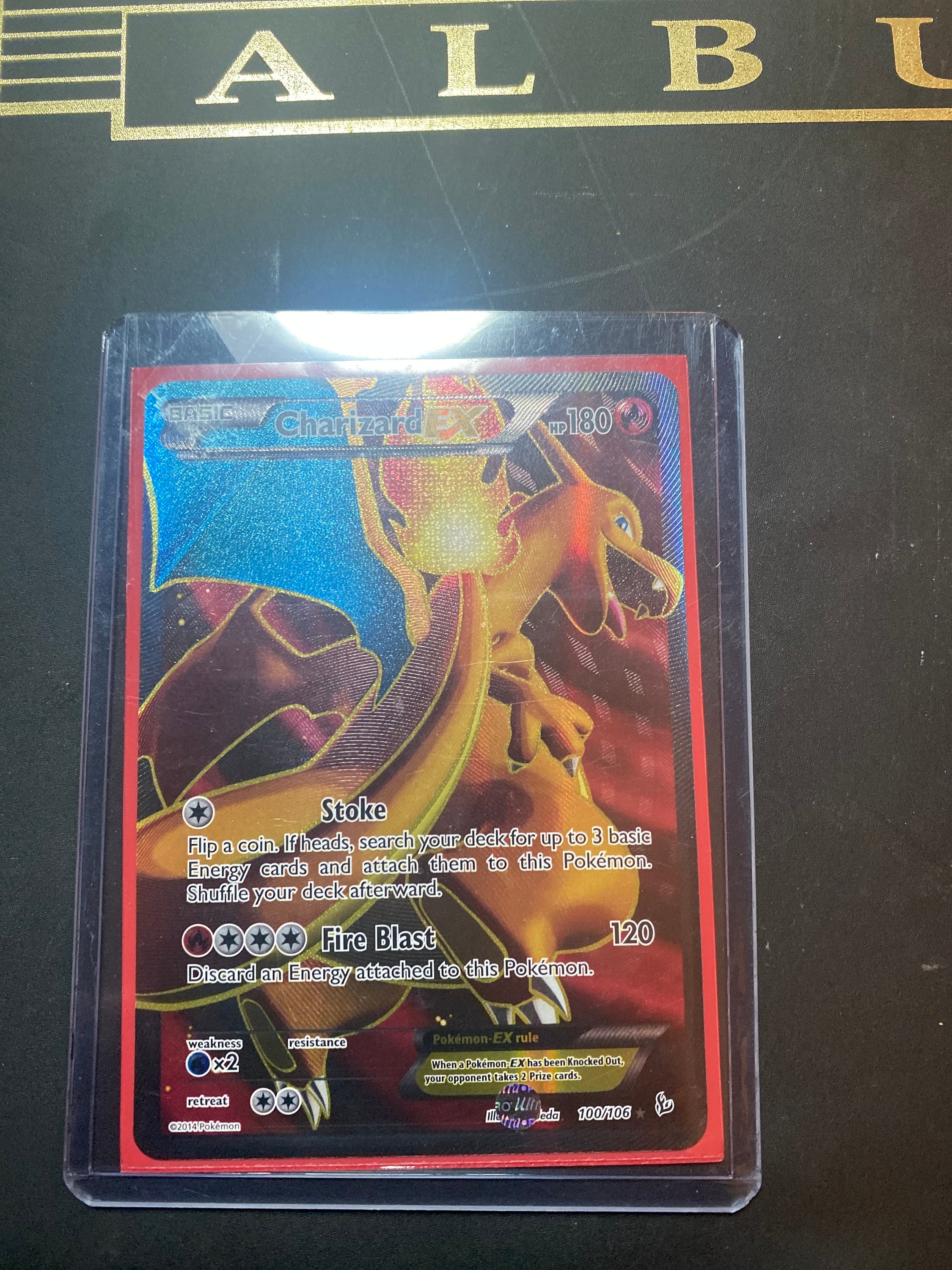 Full Art Charizard Ex Etsy