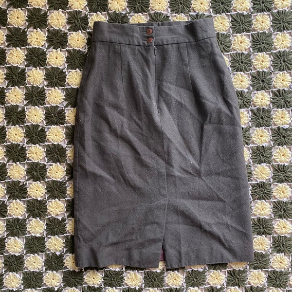 90s Jones New York wool skirt