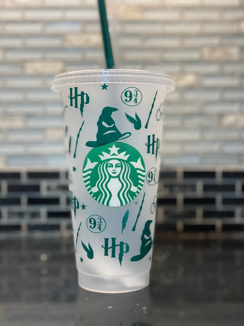 Harry Potter Starbucks cup wizard Starbucks cup Harry | Etsy