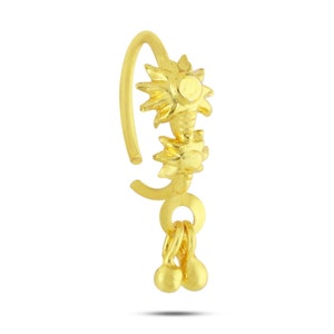 Double Sun Nose ring