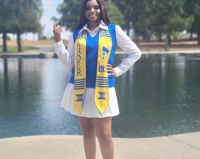 Pre-order Rhoer Reversible Graduation Stole - Etsy