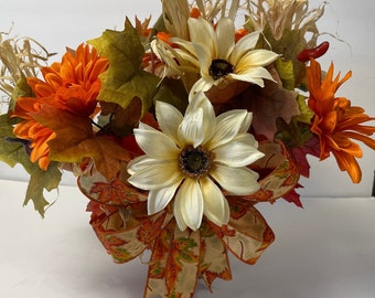 Fall Centerpiece, Autumn Centerpiece, Sunflower Centerpiece, Thanksgiving Centerpiece, Table Décor
