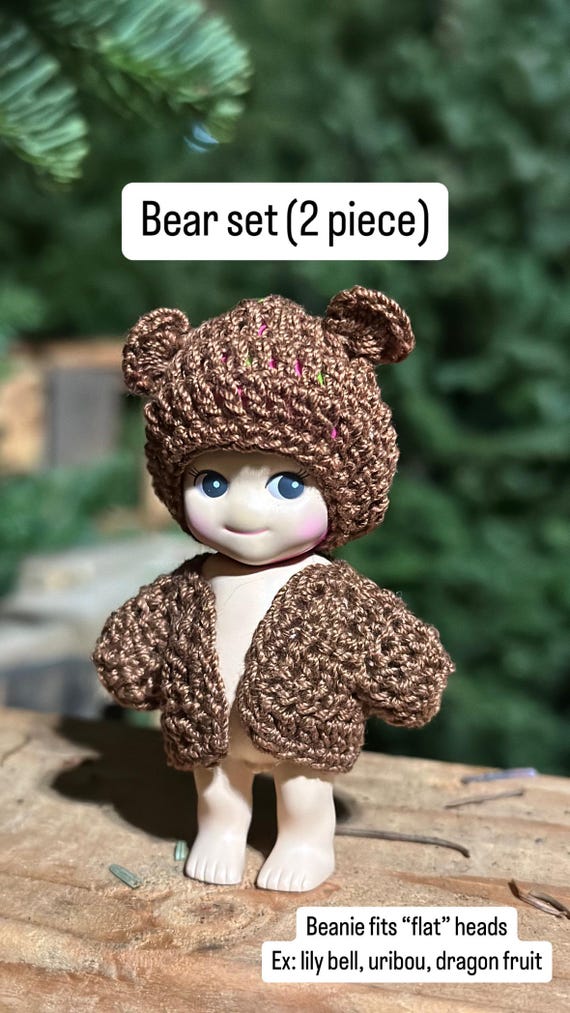 Sonny Angel Clothing| Cardigan|Crochet Clothes| Many styles and colors|