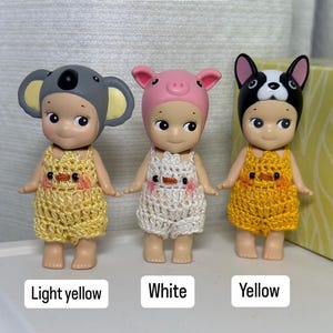 Crochet Sonny Angel Clothes: Handmade Doll Costume