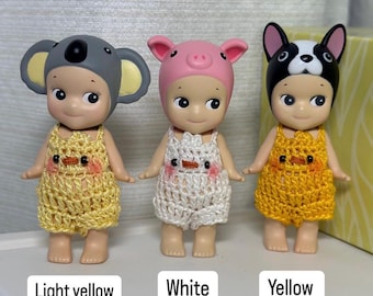 Crochet Sonny Angel Clothes: Handmade Doll Costume