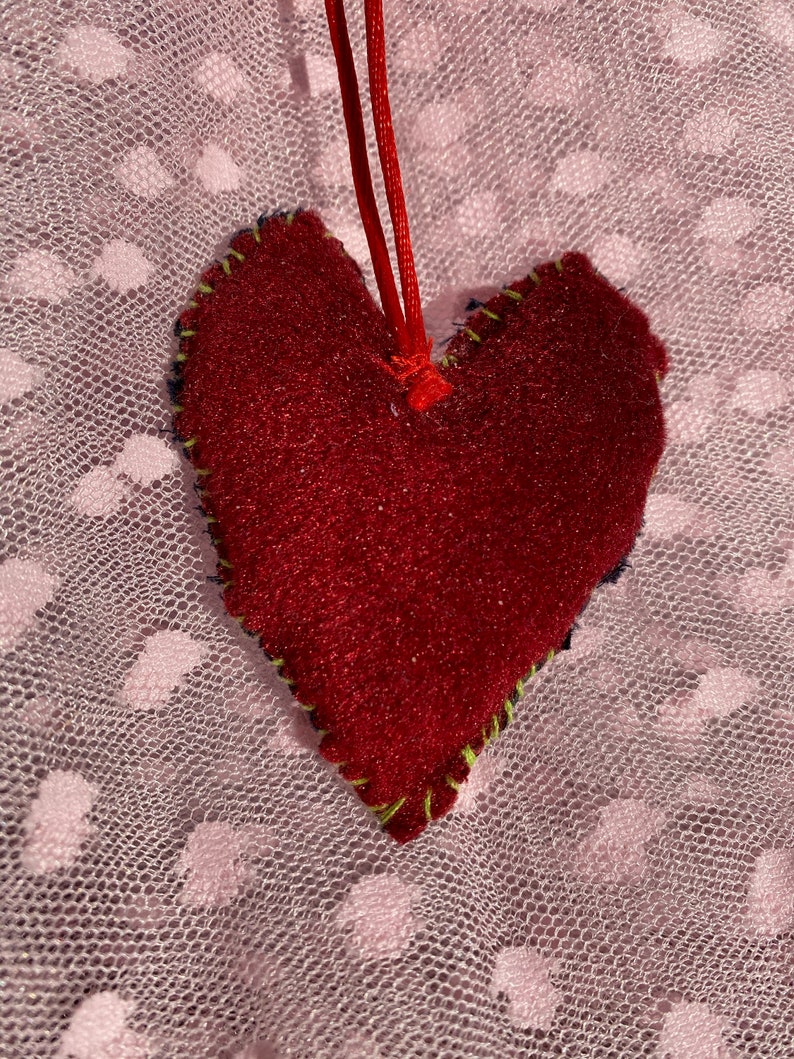 Handmade Heart Ornament