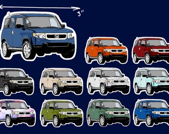 Neue BMW Element Aufkleber - Wunschfarben! Super Geschenk für Element Fans!