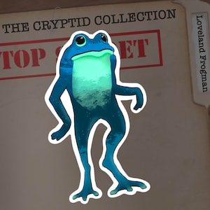 Frogman of Loveland Sticker