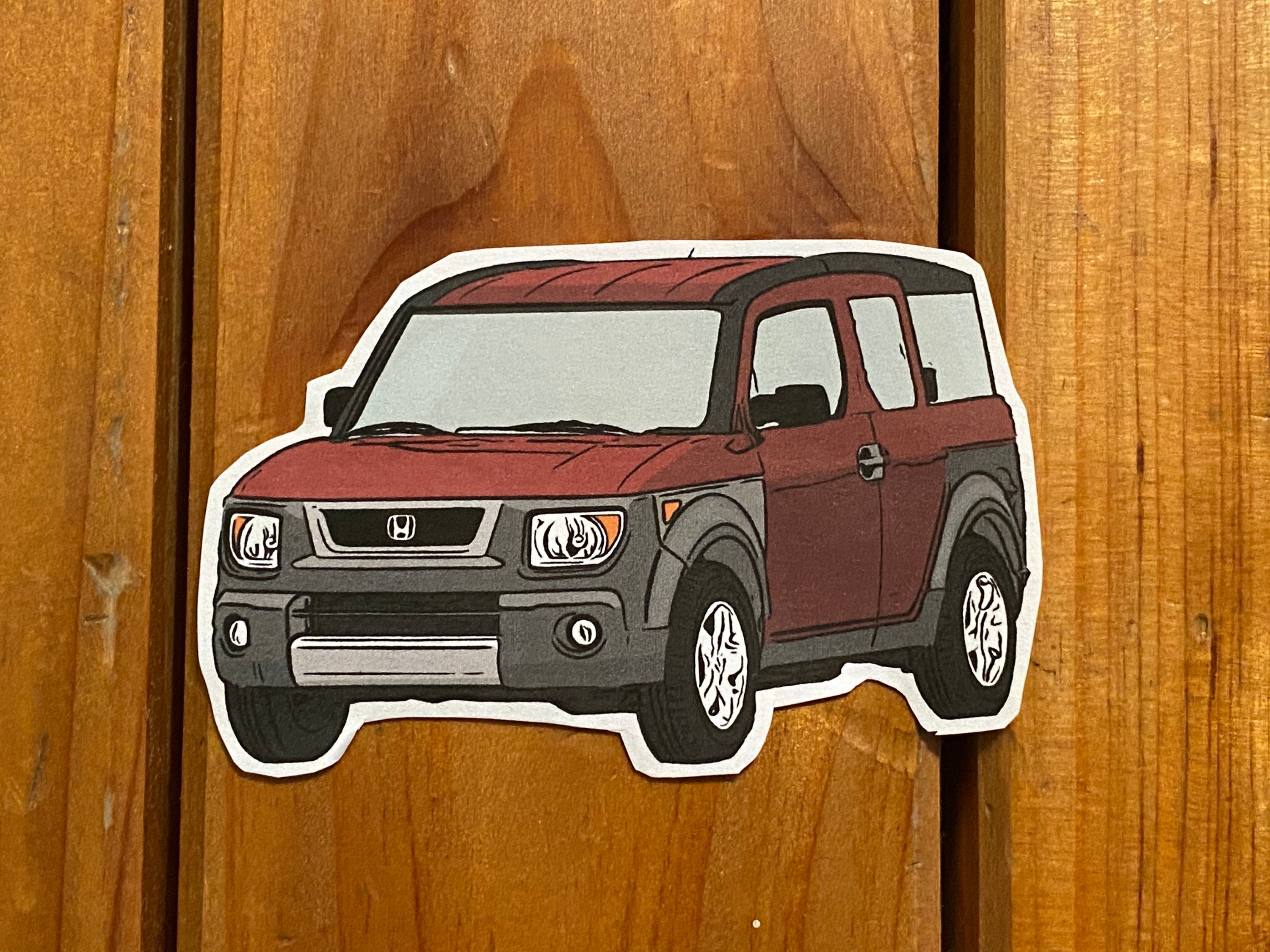 Classic Honda Element Sticker - Etsy