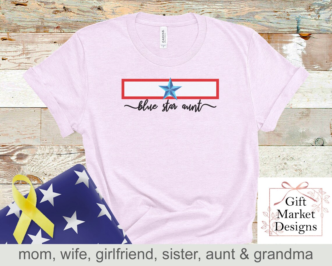 blue star t shirt