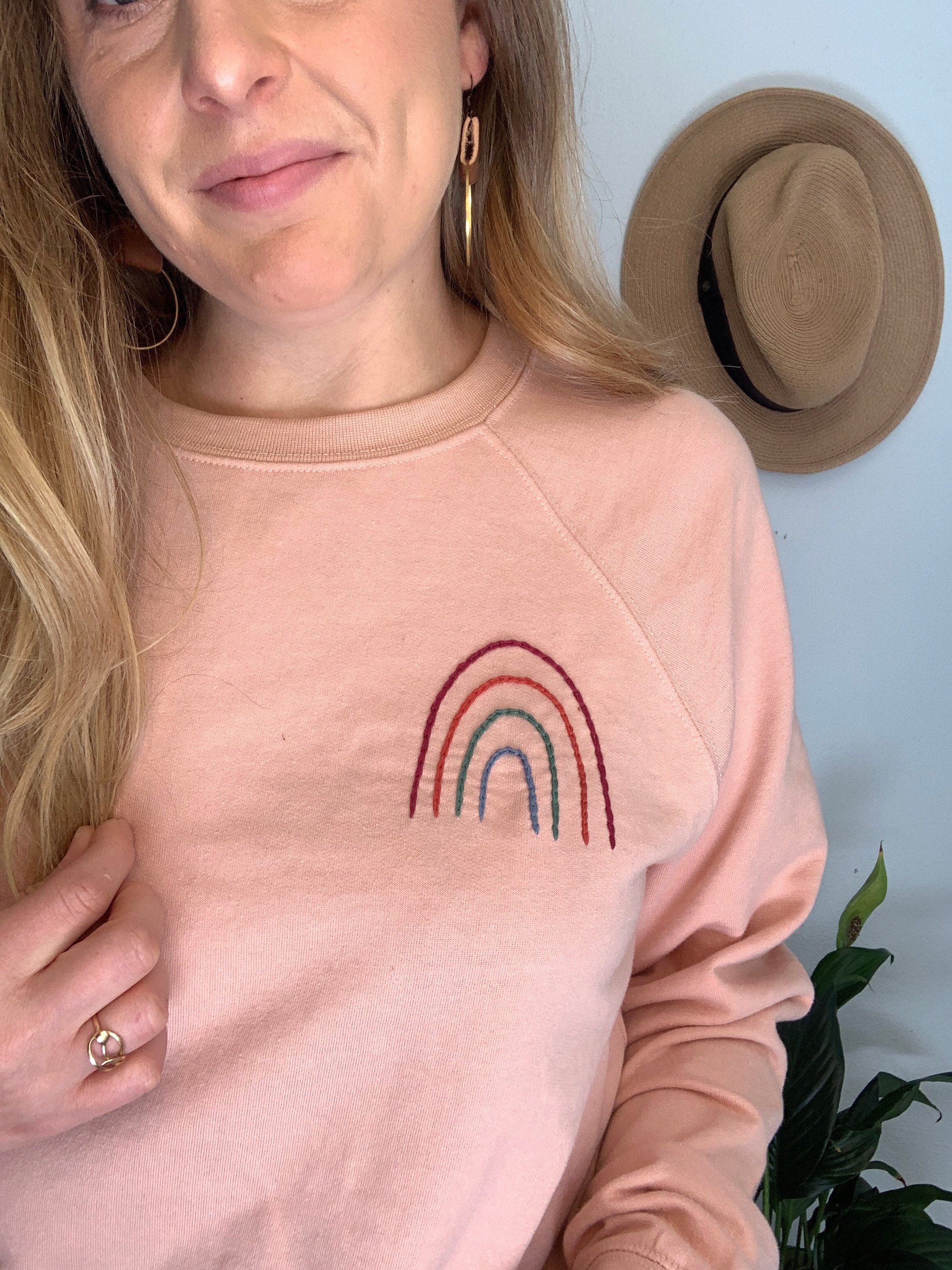 Blush sweatshirts new arrivals
