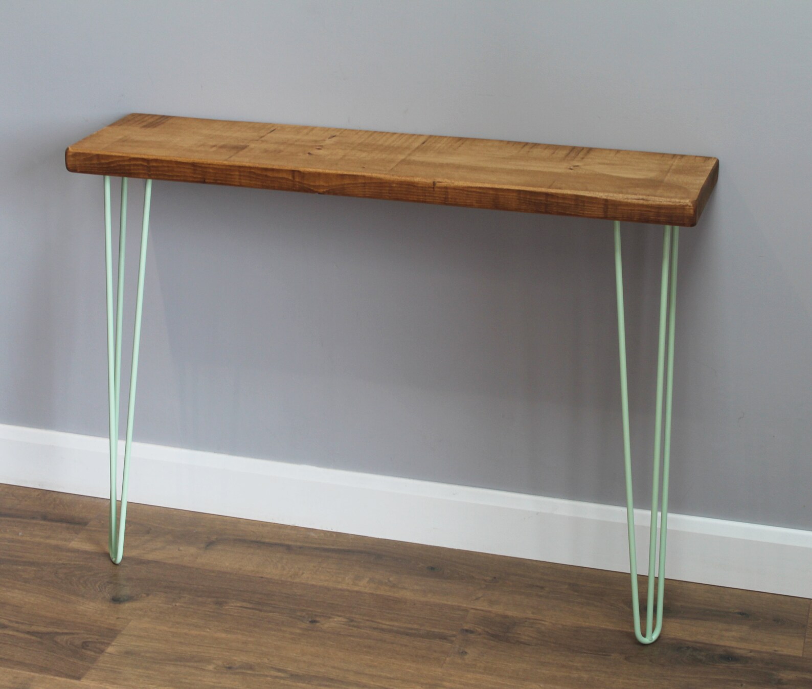 Rustic Console Table 25cm Deep Handcrafted Home Side Table Etsy