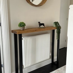 Console Table Narrow 20cm Deep Handcrafted Home Side Table - Etsy UK
