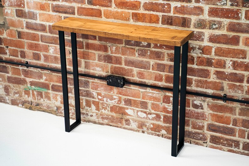 Console Table Rustic 25cm Deep Handcrafted Home Side Table Etsy Australia