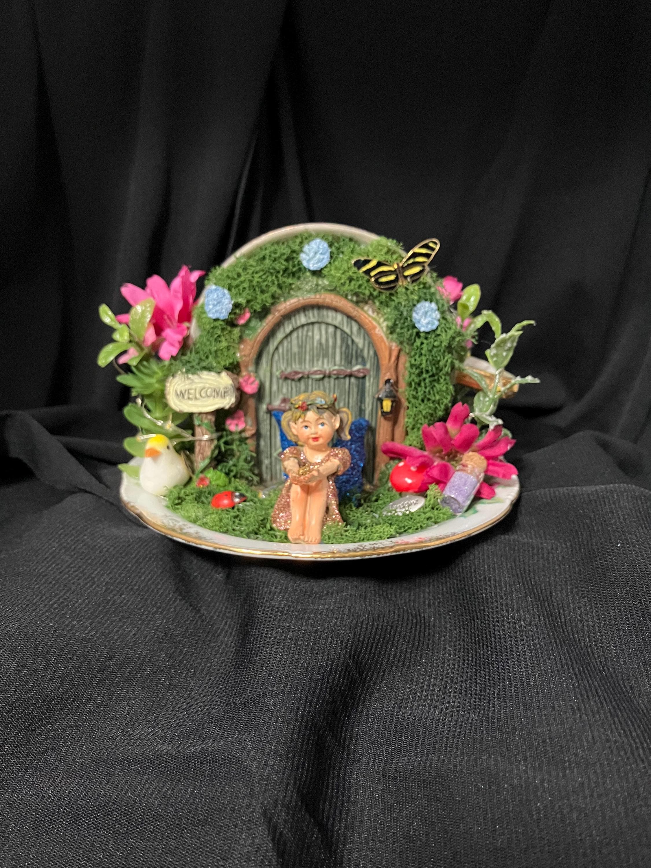 Vintage Porcelain Fairy Doll - Etsy