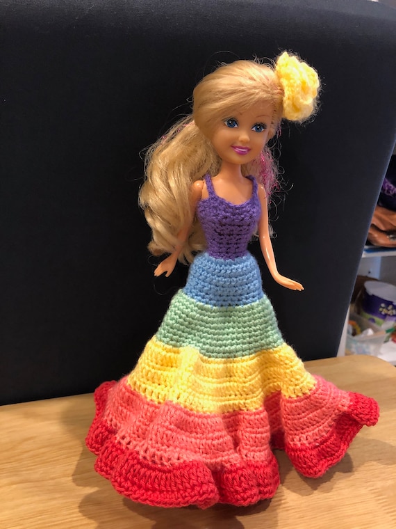 Woolen doll dress discount