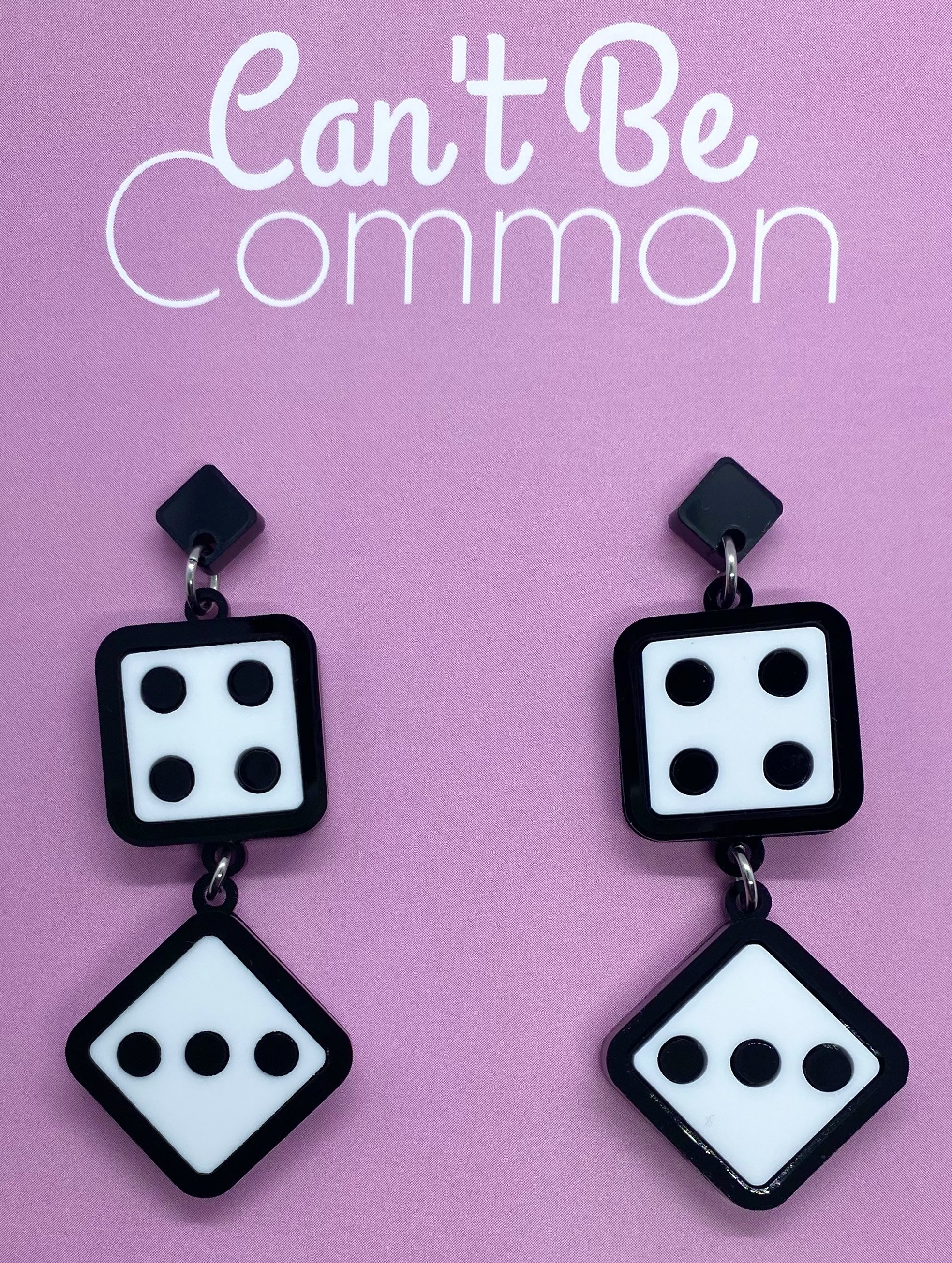 The Lucky 7 Dice Earrings Limited Edition Casino Etsy