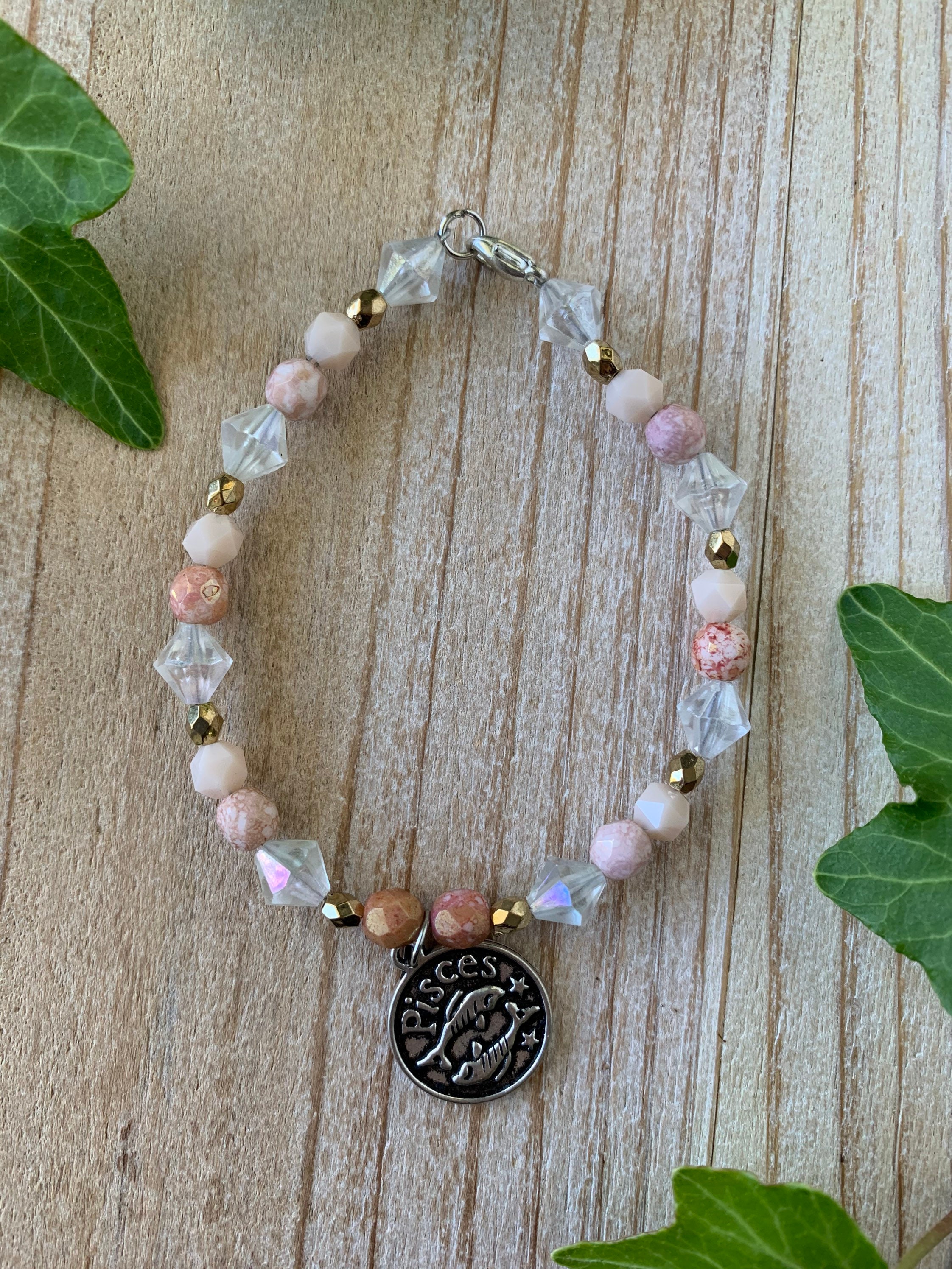 Zodiac Sign Charm Bracelet Astrology Charm Bracelet Etsy