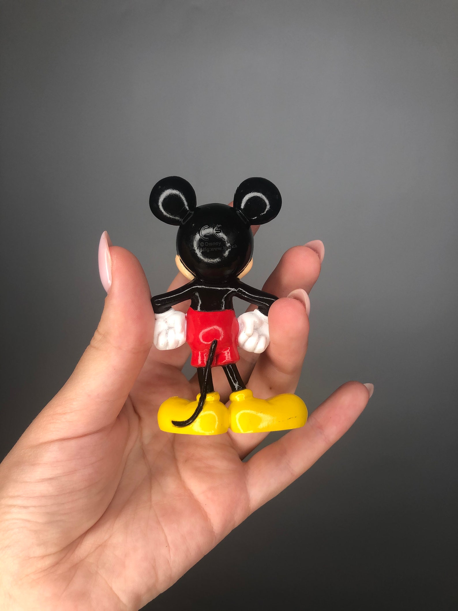 Mikki Maus TOYS Plastic Toy Mouse Vintage Exclusive Etsy
