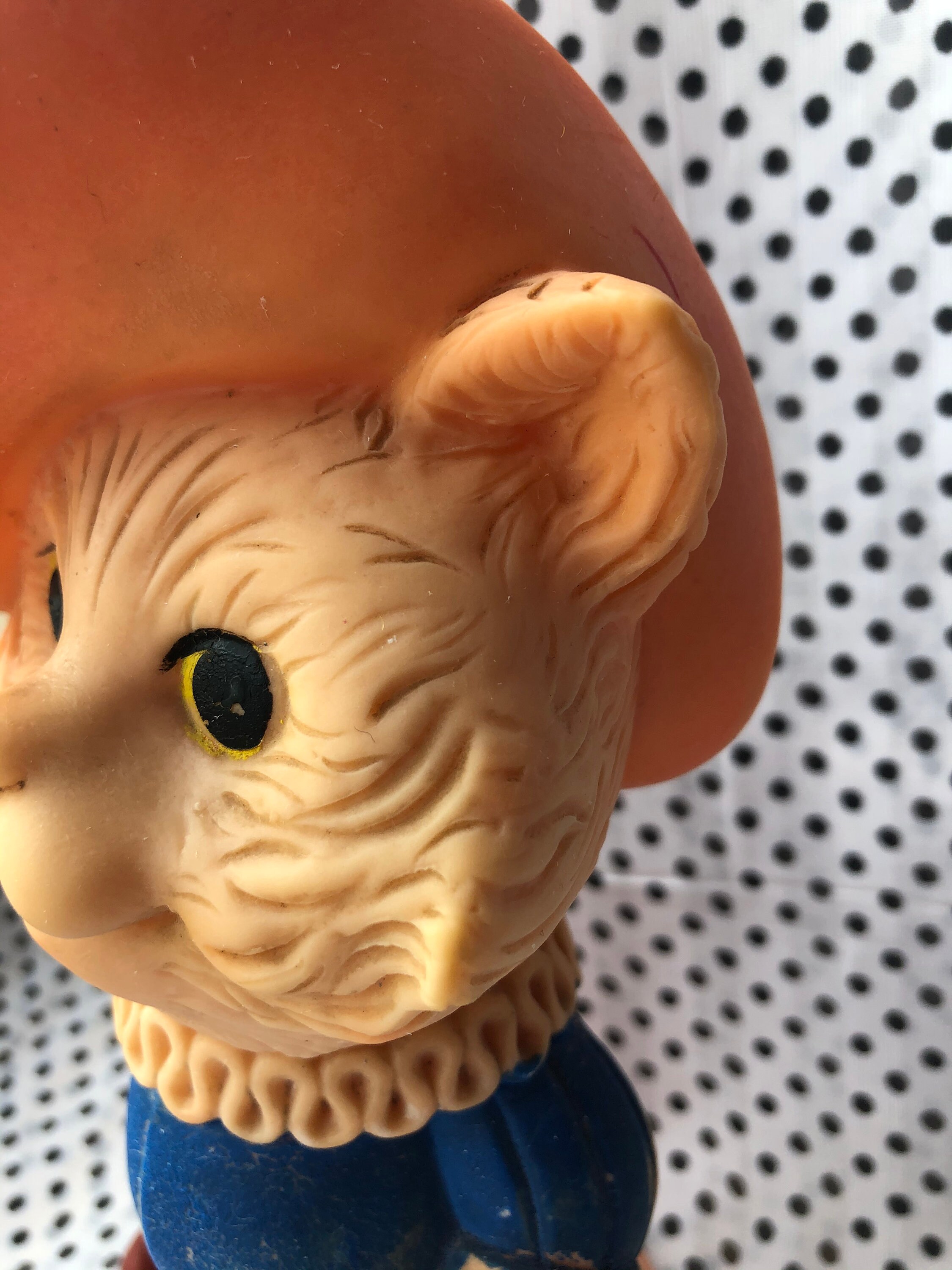 Cat vintage Puss in Boots Rubber Toy USSR Old Toys Cat in Etsy