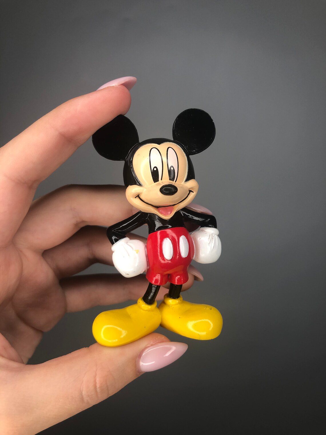 Mikki Maus TOYS Plastic Toy Mouse Vintage Exclusive Etsy