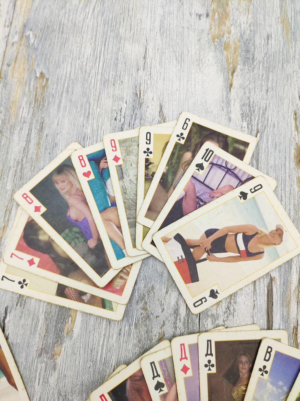 Erotic playing cards Nude girls ladies Set of 36 cards Nude | Etsy