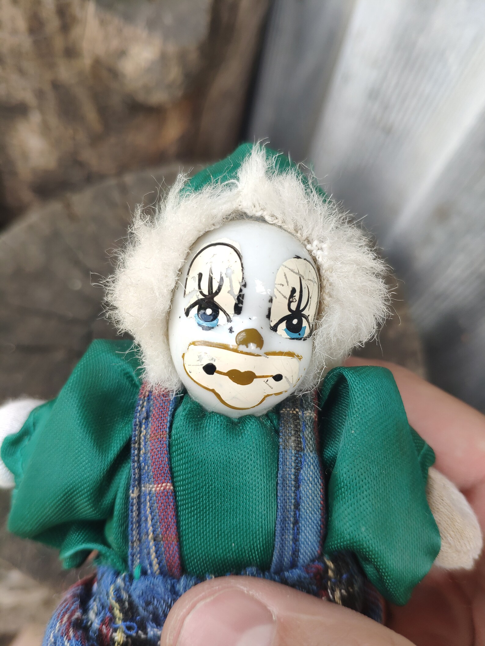 Clown Porcelain Clown Vintage Porcelain Clown Doll Soft Body Etsy