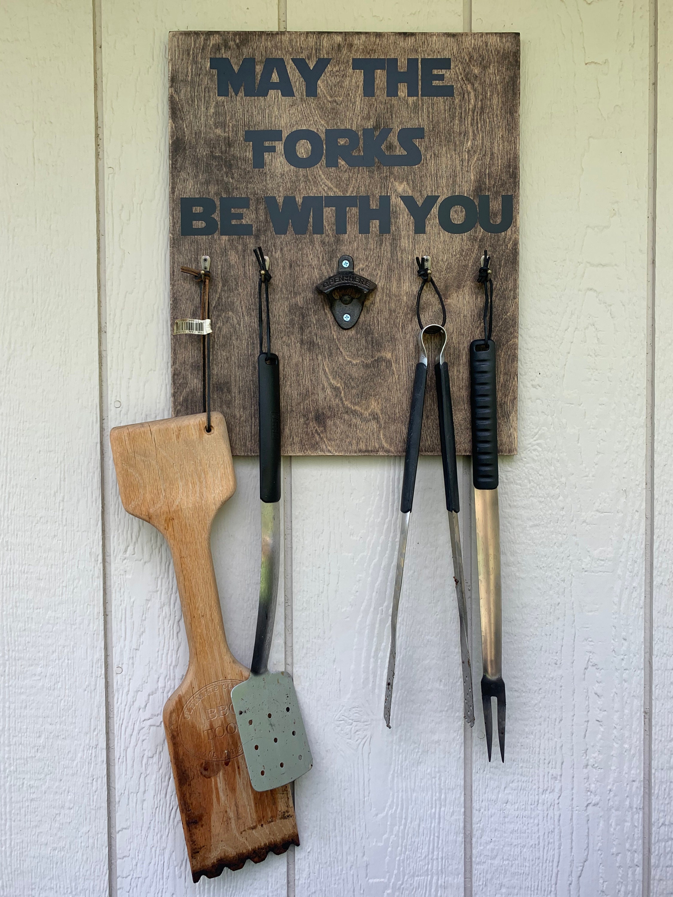 Grill Tool Storage