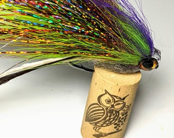 The Seducer Brochet Muskie Bass Xander Streamer Predator Streamer en apesanteur Pêche à la mouche