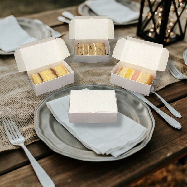 Cake Slice Boxes Etsy UK