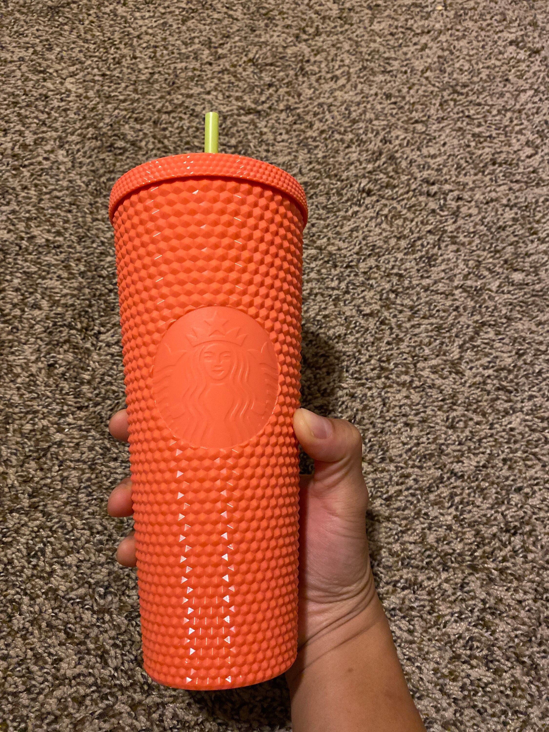 Gobelet Starbucks PINK DRAGONFRUIT 24 Oz Venti - Summer 2022, Soft Touch Studded