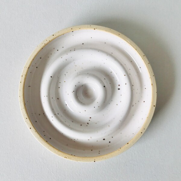 Hand-Painted Blue & White Ceramic Soap Dish – Sahin Traditional Turkish Design, 13.2 X 9.5 Cm, With Drainage Holes