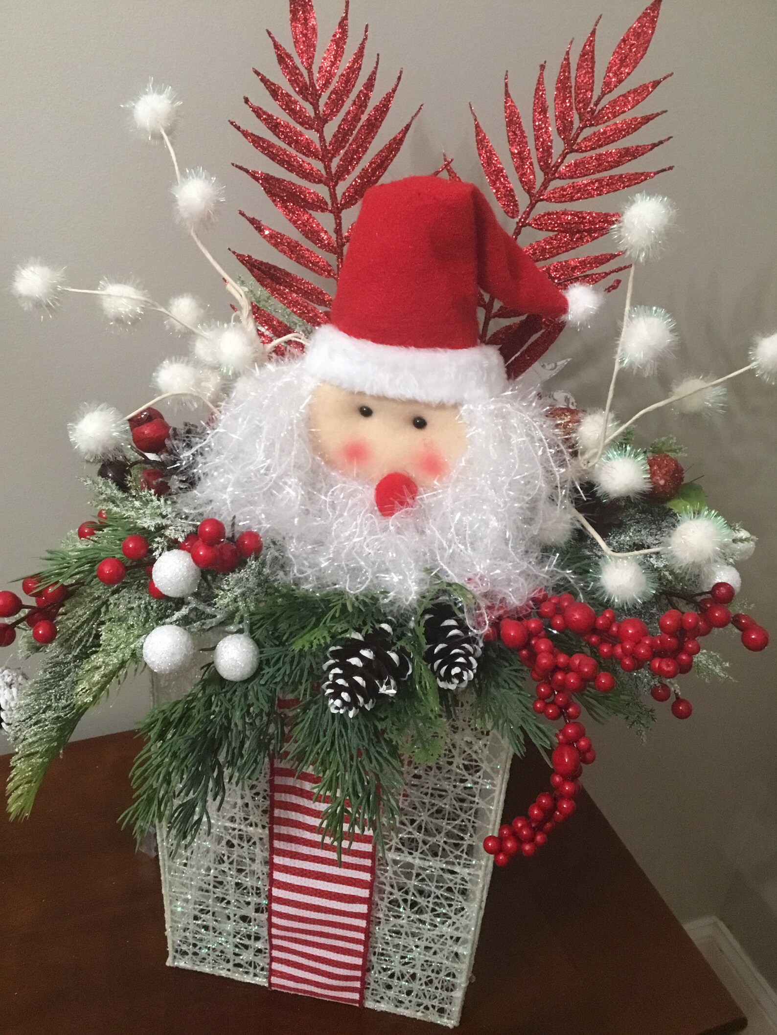 Lighted box Christmas box Christmas decor Home accents  Etsy