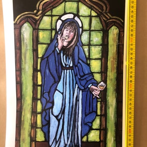 Kath & Kim Art poster “Holy Kimmy”