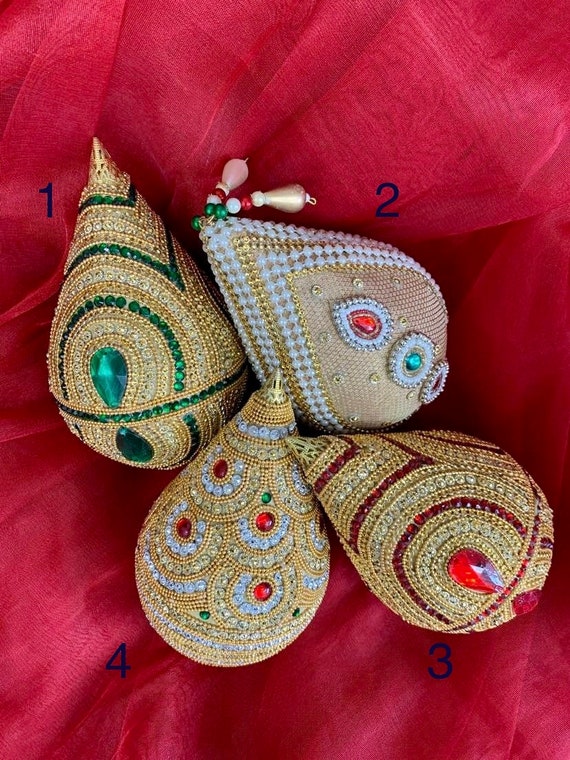 Decorated Coconut Indian Wedding Etsy