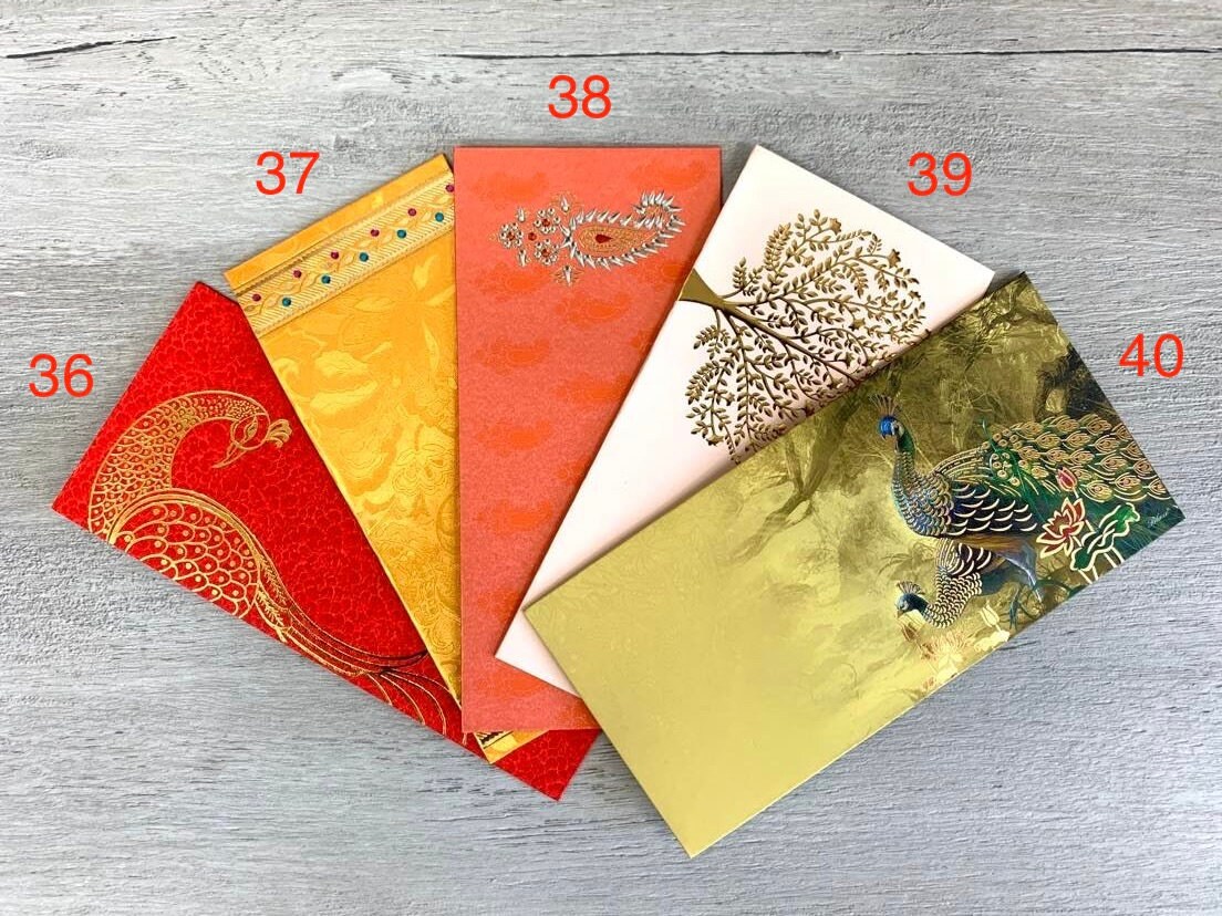 Money Gift Envelopes / Indian Wedding Gift Favours / Mehndi Etsy UK