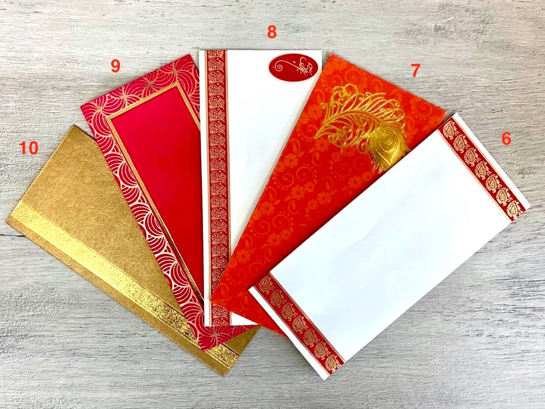 Money Gift Envelopes / Indian Wedding Gift Favours / Mehndi Etsy UK
