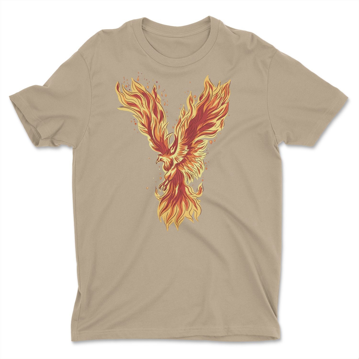 Phoenix Art Shirt Phoenix Fire Fire Bird Shirt Adult Etsy
