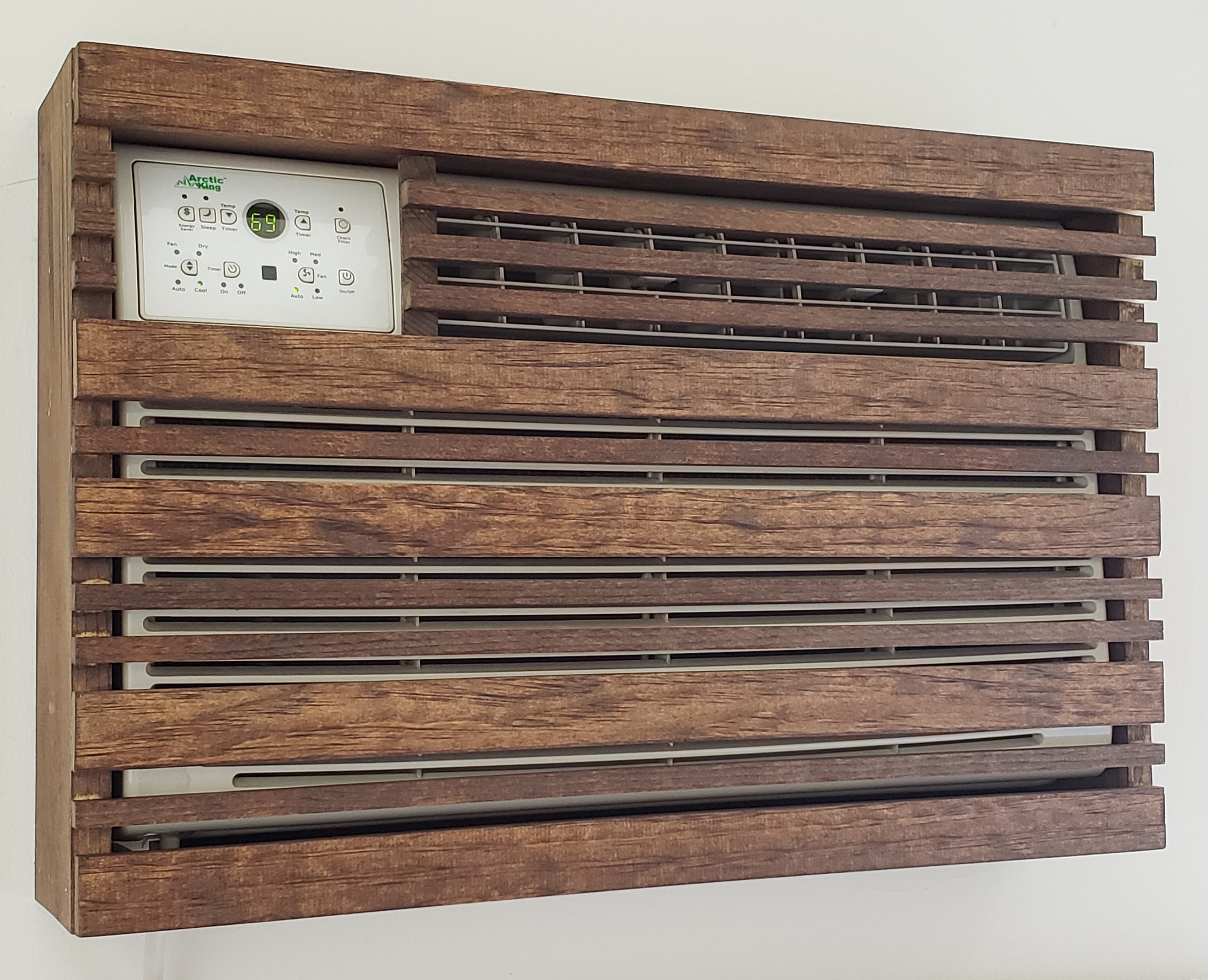 AC Unit Cover Custom Made To Fit Mid Century Design Etsy